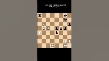 Crushing Blow for Black to Move - #Chess Daily Puzzle