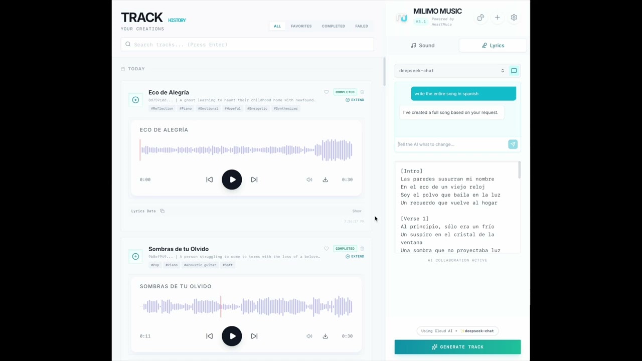 HeartMuLa New Web UI + Multilingual AI Music Generation test