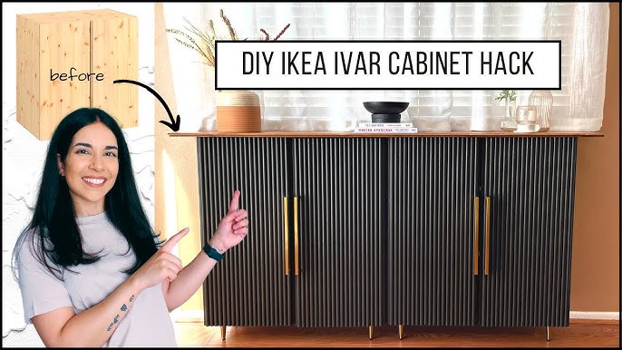 IKEA Hack // DIY Fluted Furniture // Furniture Makeover 