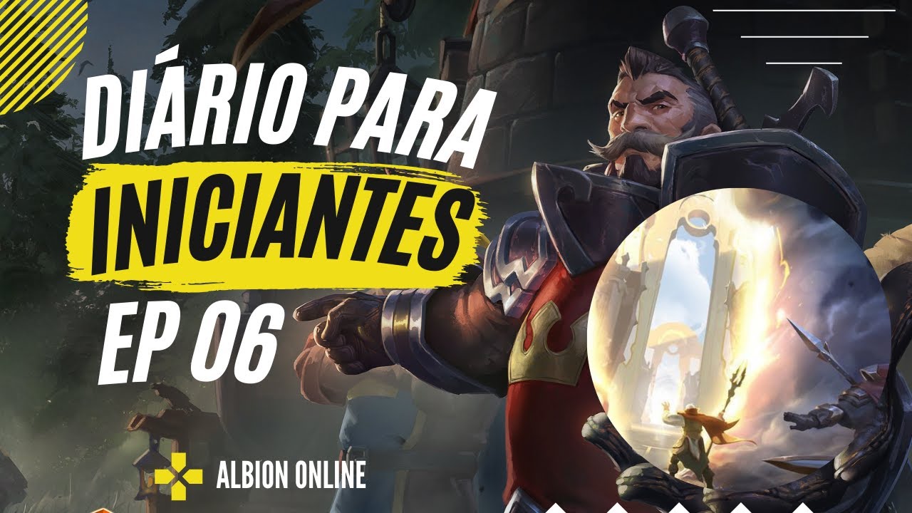 CONQUISTANDO AS ESTRADAS AVALON | EP 06 - DIÁRIO DE INICIANTES | ALBION ONLINE