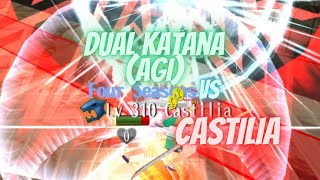 DUAL KATANA AGI GAMEPLAY - COMBO - BUILD