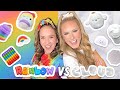 Rainbow  vs cloud  learning express shopping challenge