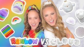 RAINBOW  VS CLOUD ☁ LEARNING EXPRESS SHOPPING CHALLENGE!