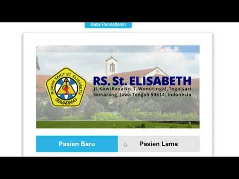 Daftar online rs elisabeth semarang