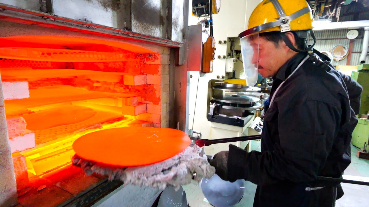 How Japan’s Sole Cymbal Manufacturer Crafts Each Cymbal Through Intense Thousands of Forging Hits