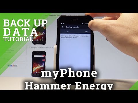 How to Back Up Data in myPhone Hammer Energy - Google Backup |HardReset.Info