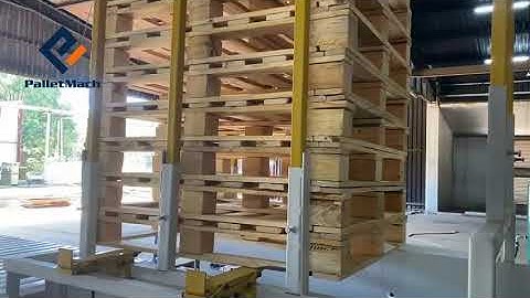 Auto Pallet Nailing Machine for Euro Block Pallets