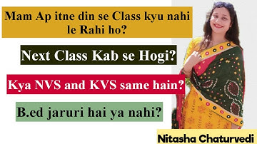 Interection| PGT Computer Science | #nvsexam #kvsexam | Nitasha Chaturvedi