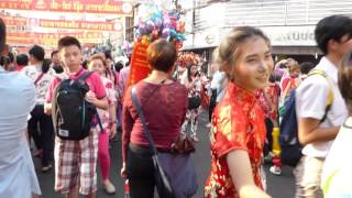 2016.02.09 Chinese New Year celebrations China Town Bangkok, Thailand