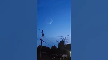 Terrifying Moon Falling CAUGHT ON CAMERA 