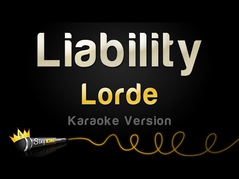 Lorde - Liability (Karaoke Version)