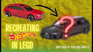 RECREATING HOT WHEELS IN LEGO (Daily Dose of Lego Cars)