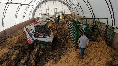 Is The Skid Any Faster? Barn Clean Up