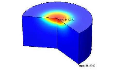 Simulation of laser penetration in steel by COMSOL