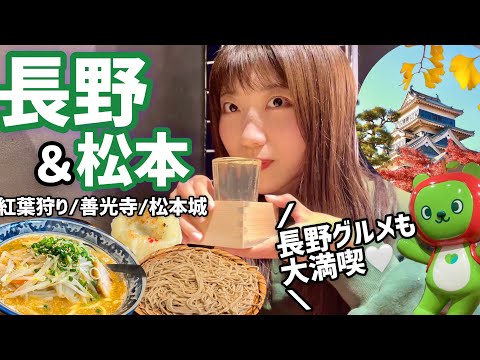 松本 長野 1泊2日で長野の観光 グルメを巡る女子旅 善光寺 松本城 松本市美術館 縄手通り Youtube