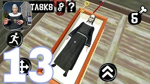 Nun Neighbor Escape From Evil - Levels 13 Gameplay Walkthrough PART 13 (iOS, Android)