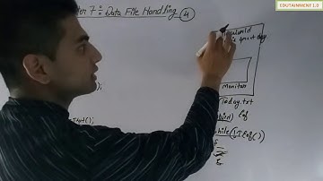Class 12 Computer Science Chapter 7 Data File Handling (Video 4)