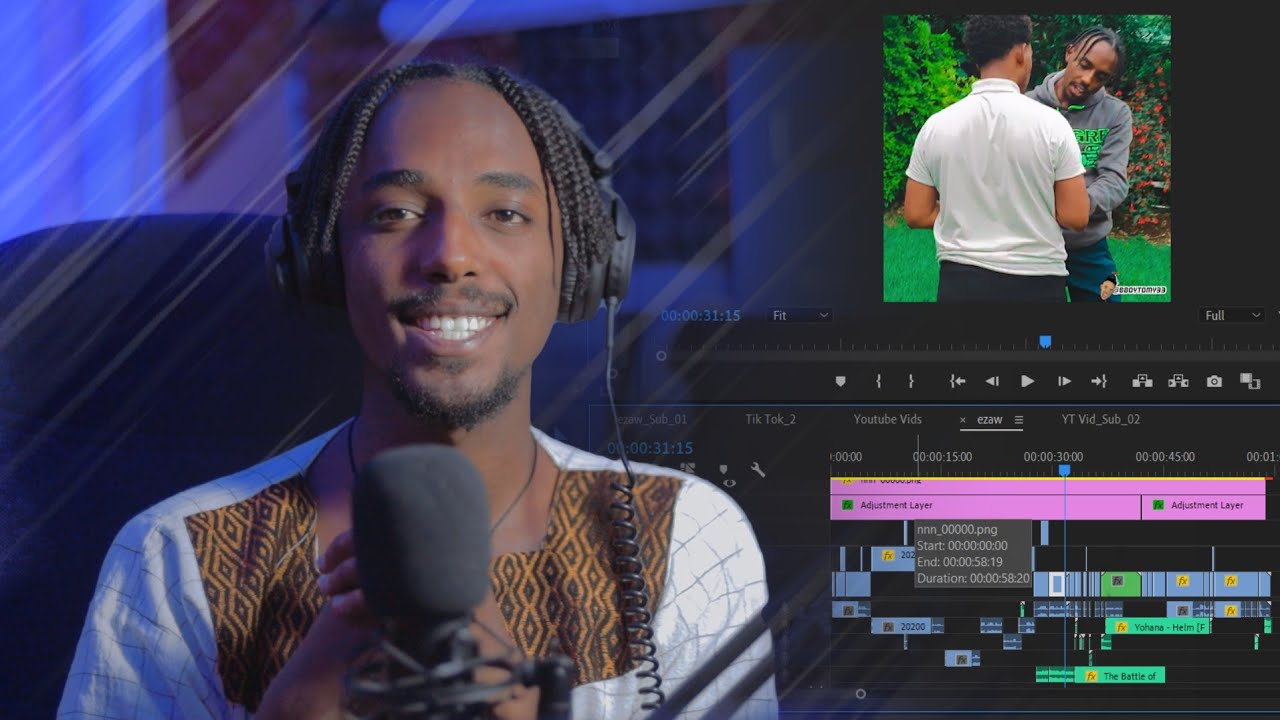 ቪዲዮ እንዴት ኤዲት እንደማረግ ላሳያቹ