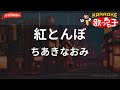 ガイドなし 紅とんぼ ちあきなおみ カラオケ ガイドなし 紅とんぼ ちあきなおみ カラオケ