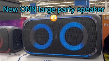 New ONN large party speaker Gen 2!!