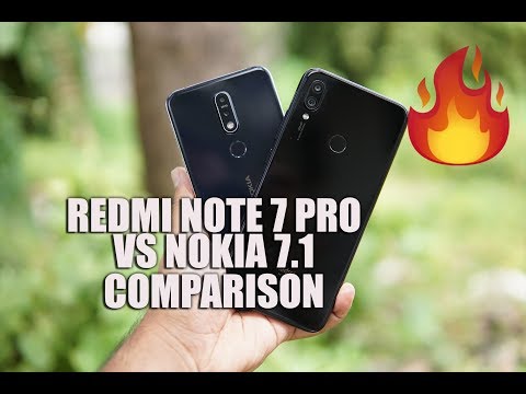 Redmi Note 7 Pro vs Nokia 7.1 Comparison- Which is better smartphone to buy?