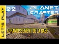 Fr planet crafter  22  jagrandis la base avec une nouvelle zone de stockage  autocrafter