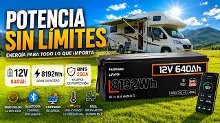 ⚡⚡ 640Ah lo alimenta TODO | 8192Wh de pura locura ⚡⚡