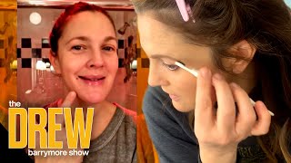 Drew Reveals and Demonstrates Her Best Beauty Hacks