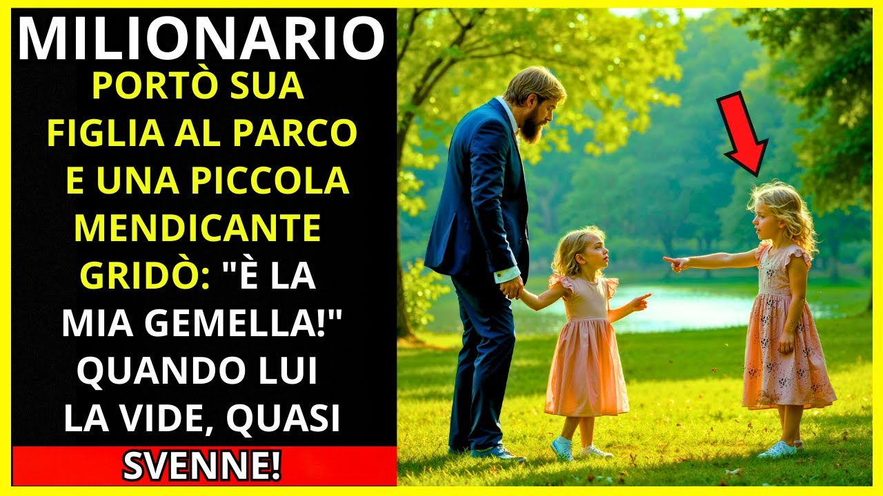 UN MILIONARIO PORTÒ SUA FIGLIA AL PARCO E UNA PICCOLA MENDICANTE GRIDÒ ...