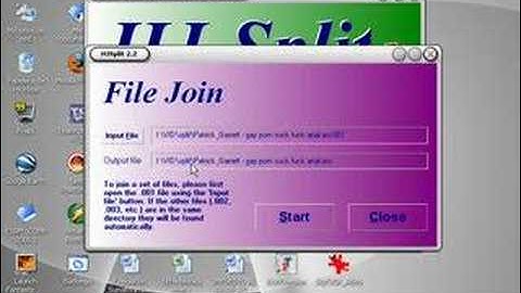Unir archivos con HJSPLIT
