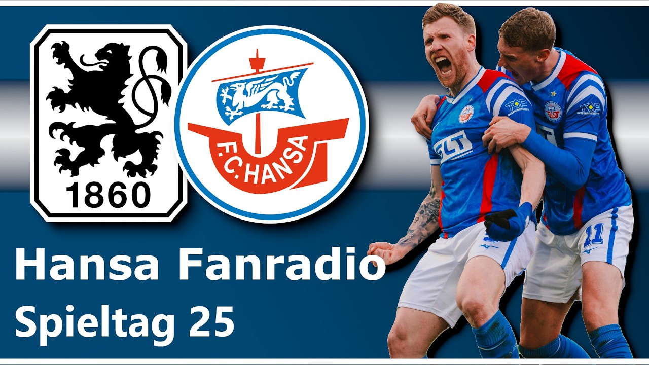 Fehlentscheidung entscheidet Duell! | 1860 München 1:0 Hansa Rostock | Spieltag 25 | Fanradio | RFK