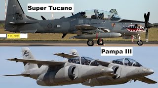 Pampa III vs Super Tucano ¿Cuál es el Mejor?