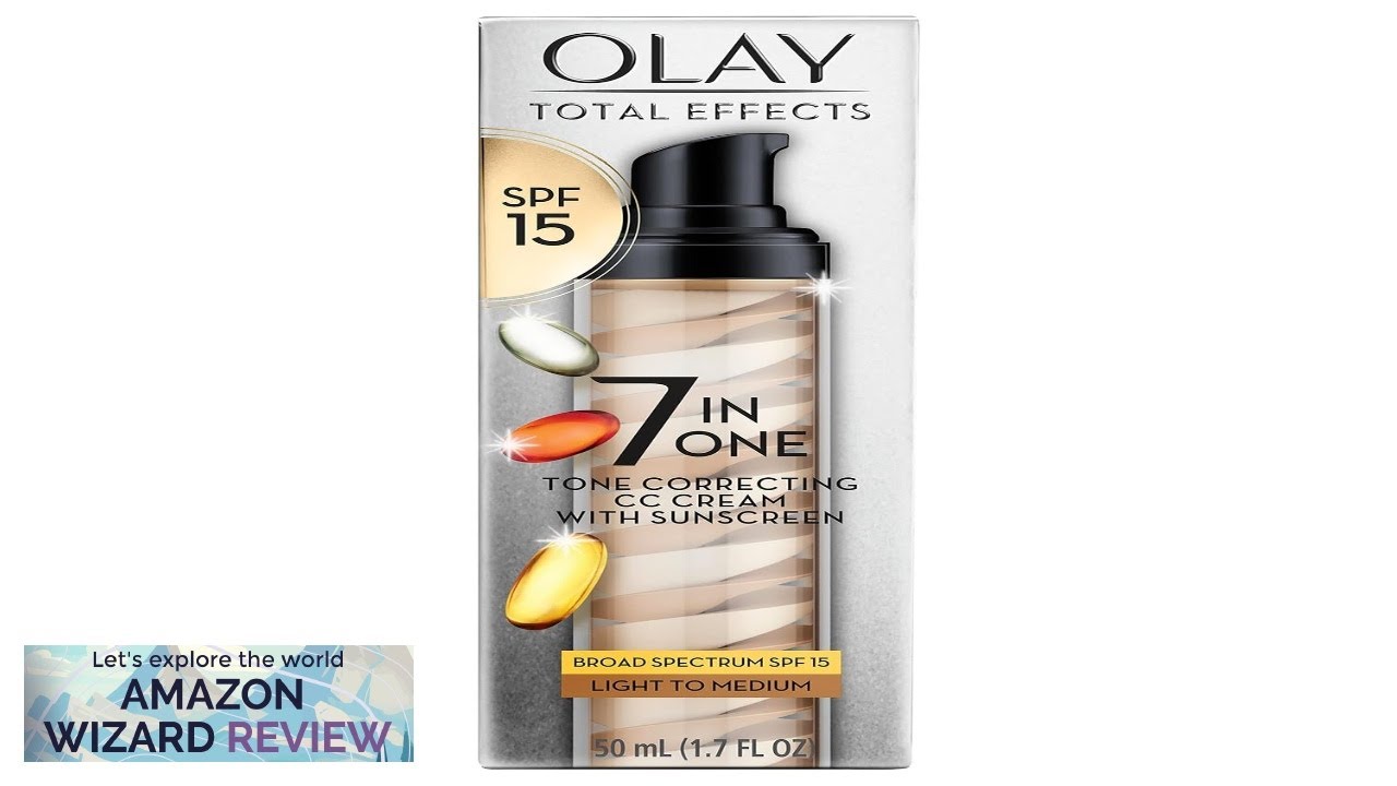 Olay Total Effects Tone Correcting Face Moisturizer with Sunscreen SPF 15 Light Review