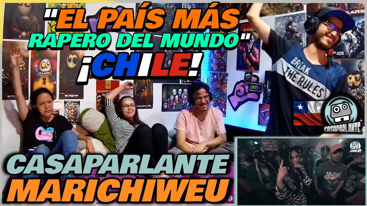 🔥COLOMBIANOS REACCIONAN a MARICHIWEU - CHILE: 