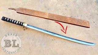Forging a KATANA out of Old FILE