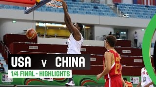 USA v China - Quarter Final Highlights