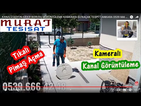 KANALİZASYON GİDER BORUSU