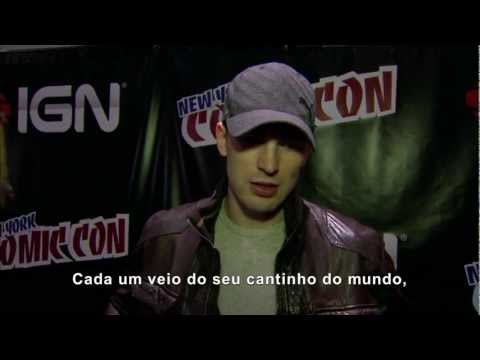 Comic Con: Chris Evans (Capitão América) - Os Vingadores: The Avengers