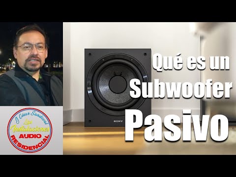 Video: ¿Cómo funcionan los woofers pasivos?