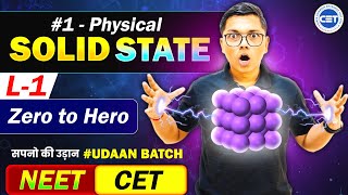 Famous 🔥#Udaan MHT CET 2026 Chemistry Class 12th 1. Solid State #niechemistry #Cet2026 Wealth