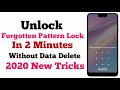 Unlock Forgotten Pattern Lock Without Data Loss | Unlock All Mobile