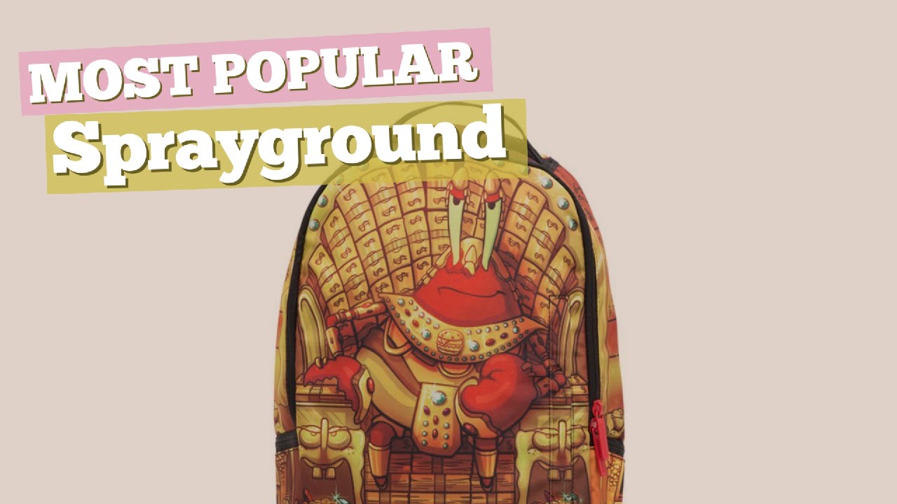 Sprayground Backpacks For Men // Most Popular 2017 - YouTube