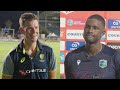 Jason Holder and Mitch Owen post match press conference WI vs AUS 1st T20