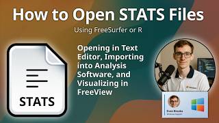 How to Open STATS Files (FreeSurfer Statistics)