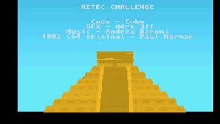 Celebrity Aztec Challenge Amiga CD32 WIP demo Wealth