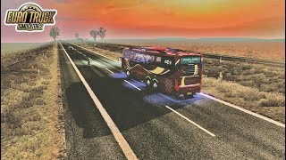 ON BOARD WITH BUS MAKMUR JETLINER DOUBLE AXEL