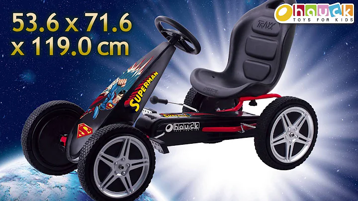 Superman Go-Kart by HAUCK TOYS FOR KIDS