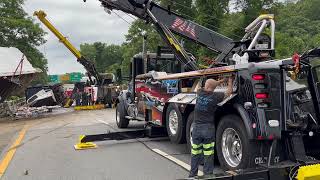: I-684 Tractor Trailer Accident