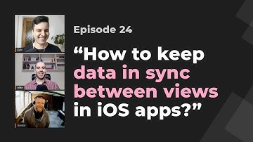 Keeping the iOS app state in sync with the backend and multiple UI scenes | iOS Dev Live Mentoring