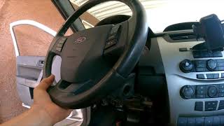 2011 Ford Focus Ignition Switch Housing Replacement EASY